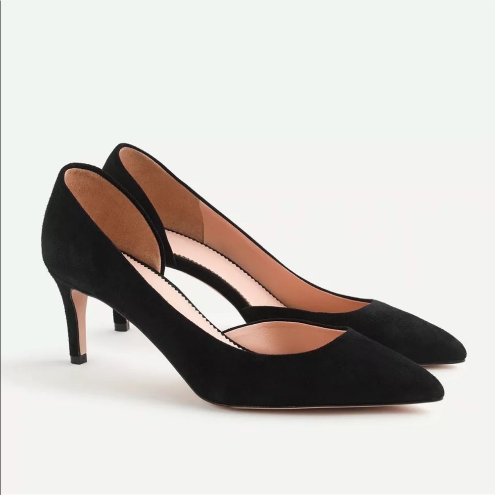 J. Crew Lucie Suede Pumps